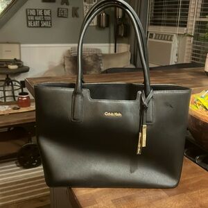Calvin Klein black tote